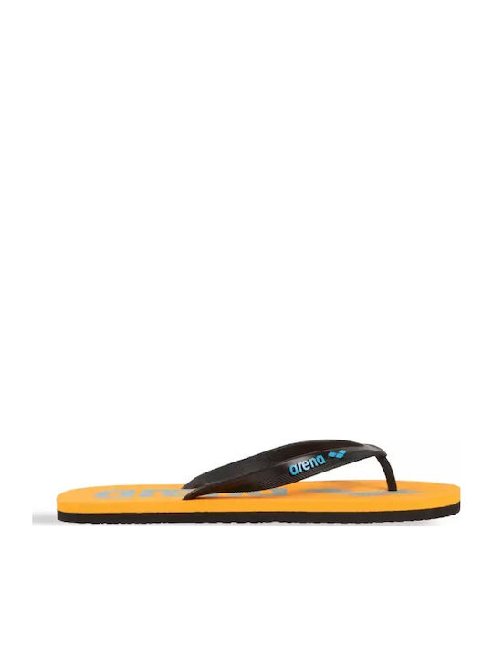Herren Flip Flops Orange