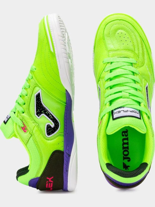 Joma Top Flex Ποδοσφαιρικά Παπούτσια Σάλας Κίτρινα