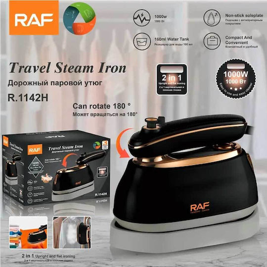 Raf Steam Travel Iron 1000W