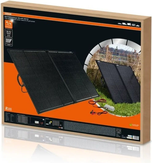Osram Solar-Batterieladegerät & -Wartungsgerät für Auto 12V 200W