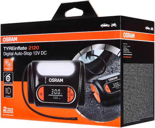 Osram Tire Pumpe TYREinflate mit Kabel 12V