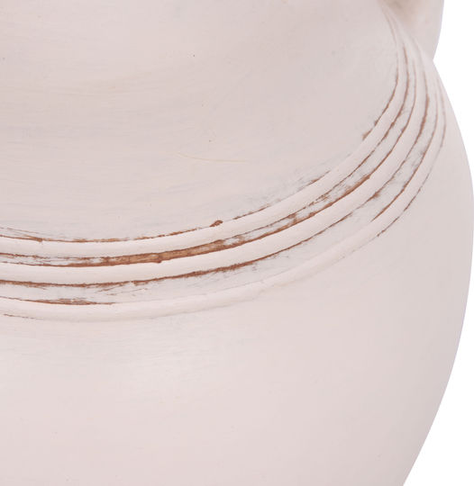 HomeMarkt Decorative Vase Feax White 35x35x58cm