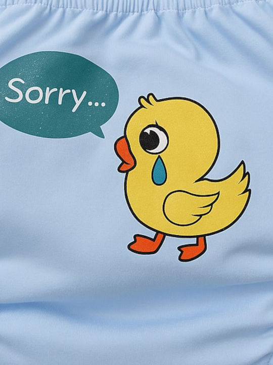 Poopes Crying Παιδικό Εσώρουχο Πάνα Light Blue