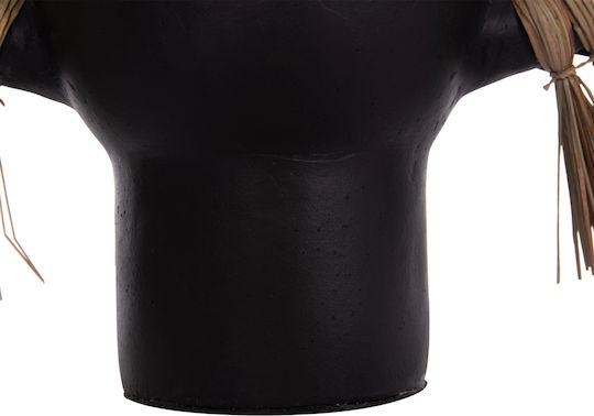 HomeMarkt Διακοσμητικό Βάζο Πήλινο Alica Μαύρο Φ64xΥ38cm
