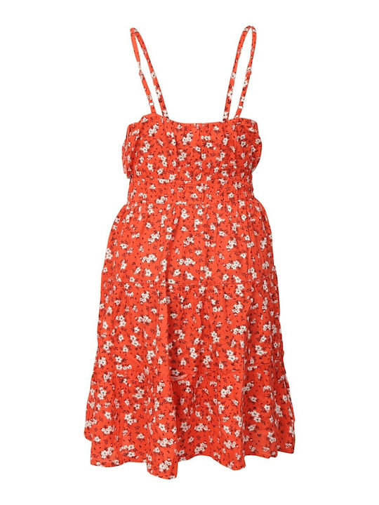 Καλοκαιρινό Mini Φόρεμα Red