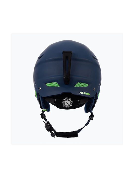 Alpina Biom Κράνος για Σκι & Snowboard σε Μπλε Χρώμα