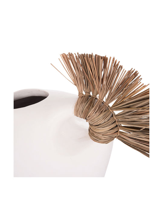 HomeMarkt Decorative Number Alica2 made of Ceramic Material 44x18x50cm 1pcs
