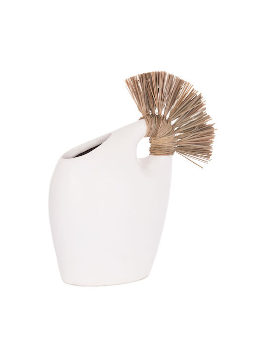 HomeMarkt Decorative Number Alica2 made of Ceramic Material 44x18x50cm 1pcs