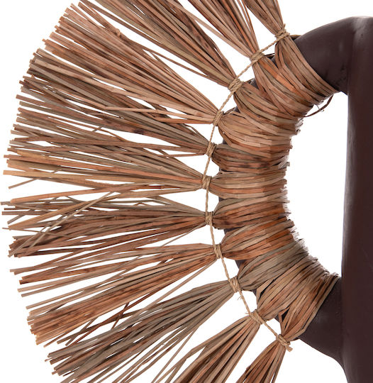 HomeMarkt Decorative Vase Alica Brown 55x19x34cm
