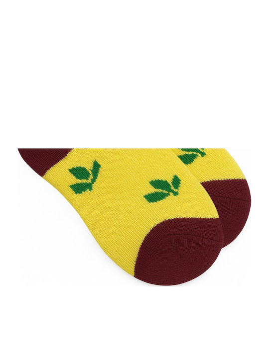 Beboulino Kids' Socks Frog Yellow