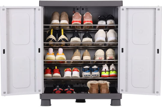 Lida Plastic Shoe Rack 73x44x96 cm Lida Plastic Shoe Rack 73x44x96 cm