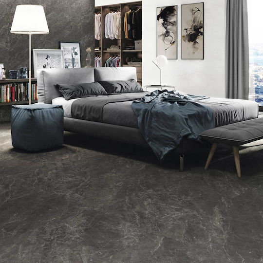 Rollza Floor Interior Matte Tile 120x60cm Black