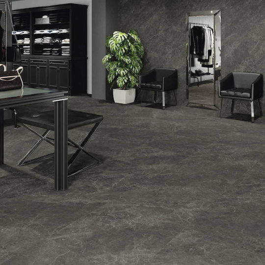 Rollza Floor Interior Matte Tile 120x60cm Black