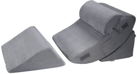 Vevor Μαξιλάρι Σφήνα με Memory Foam 74x56x47.5cm σε Γκρι χρώμα XXZKDJXXZ4JTW53OP001V0