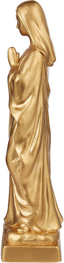 Madonă decorativă 30cm auriu Adâncime 8cm x Lățime 8cm x Înălțime 30cm