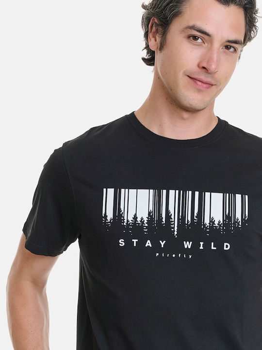 T-shirt Μαύρο