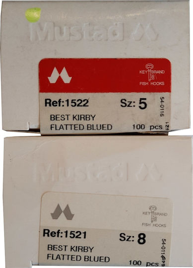Mustad Haken 1521 Nr.5 100 Stück