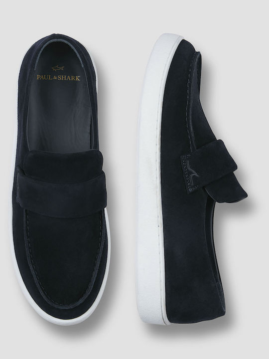 Men's Suede Loafers Blue