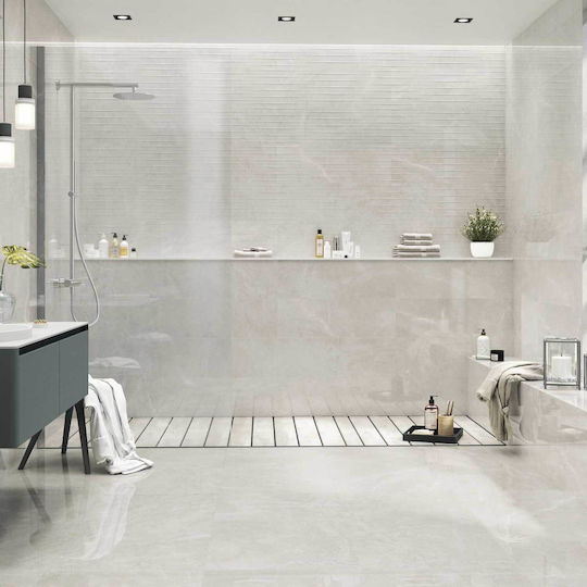 Rollza Fliese Boden Innenbereich 120x60cm Grey
