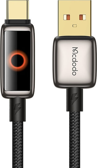 Mcdodo Ca-6650 USB 2.0 Kabel USB-C männlich - USB-A 100W Schwarz 1.2m