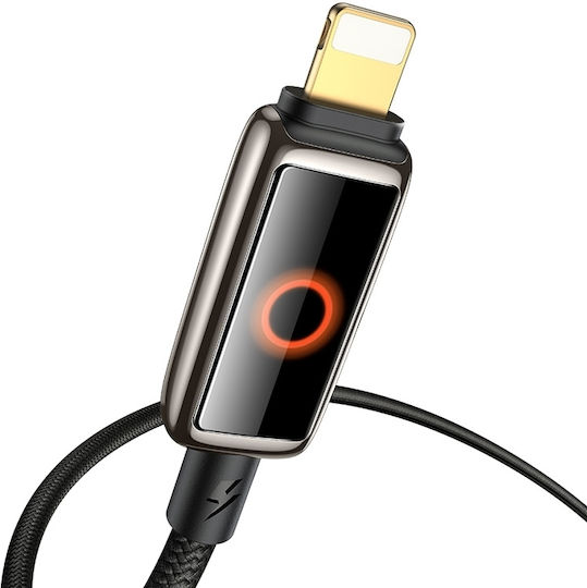 Mcdodo Ca-6670 Braided USB-C to Lightning Cable 36W Μαύρο 1.2m