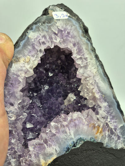 Roher Amethyst-Höhlen-Tischdekoration Halbedelstein