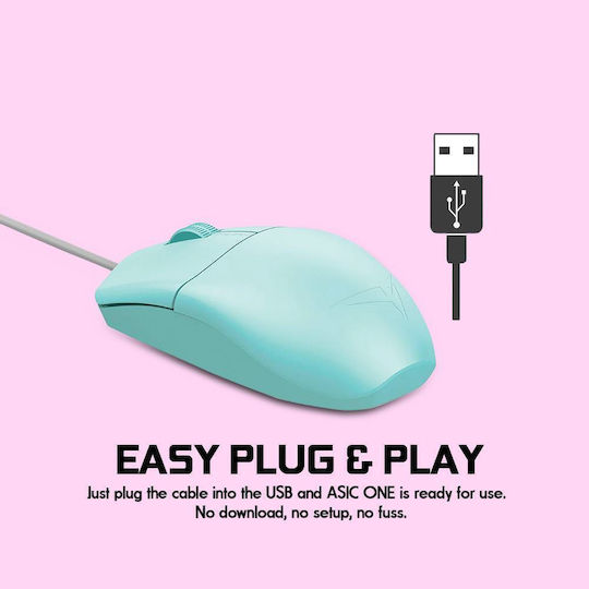 Alcatroz Asic One Verkabelt Maus Mint