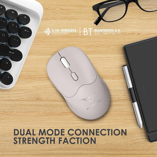 Alcatroz Airmouse Duo 6 Kabellos Bluetooth Maus Indigo