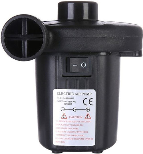 Τρόμπα Μπαλονιών Λειτουργεί Στο Ρεύμα 220 Volt Ή Στον Αναπτήρα Του Αυτοκινήτου 12volt