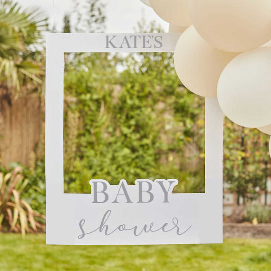 Baby Shower Photo Booth Frame Customidable 1τεμ