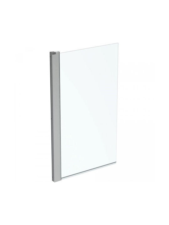Ideal Standard Connect Σταθερό Πλαϊνό Μπανιέρας 80x140cm Clear Glass