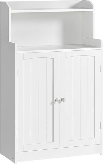 Vasagle Ντουλάπι Μπάνιου 60x30x110cm Λευκό