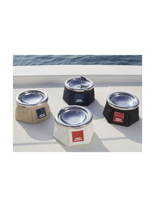 Marine Business White Σταχτοδοχείο Αντιανεμικό-αντικραδασμικό 11.5cm – Υ9cm