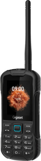 Gigaset GLX8 Active Duo Dual SIM Telefon Mobil cu Butoane Negru