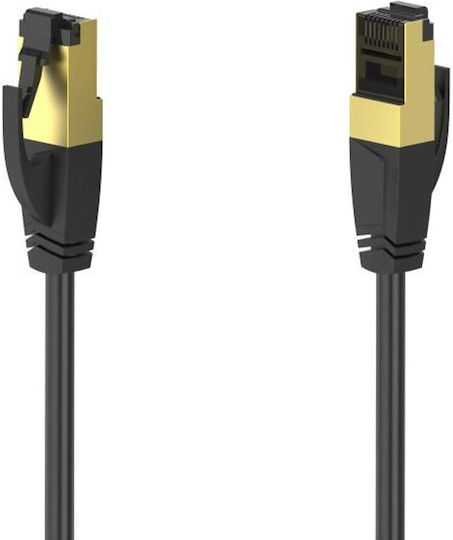 HAMA S/FTP Кат.8 (40Gbps) Мрежов Кабел Ethernet 1.5м Черен