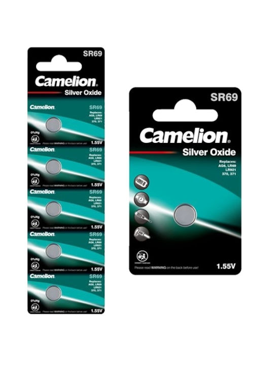 Camelion Батерии Сребърен оксид За часовници SR69 1.55V 5бр
