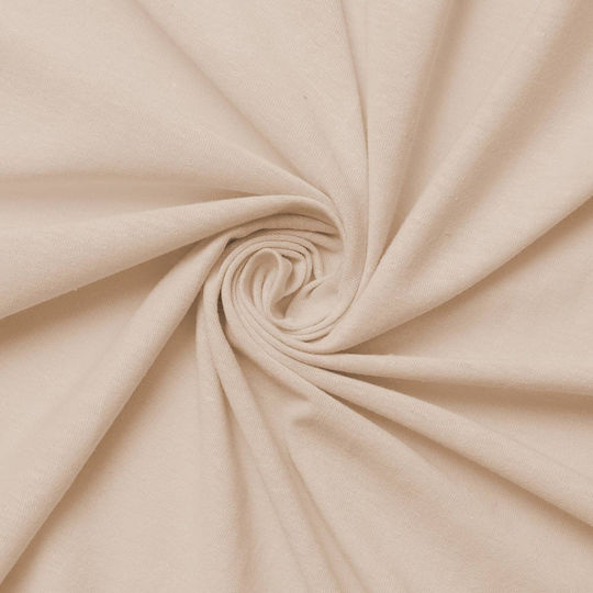 Matex Sheet Double with Elastic 150x190cm. Dirty Pink
