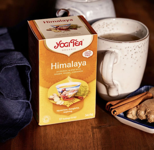 Yogi Tea Himalaya Herbs Blend Organic Product 17 Bags 30.6gr