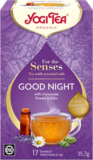Yogi Tea Good Night Смес от билки Органичен продукт 17 Чанти 35.7гр