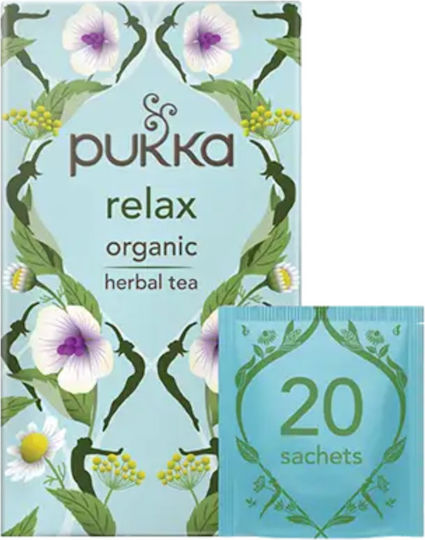 Pukka Relax Μείγμα Βοτάνων 20 Φακελάκια 800gr