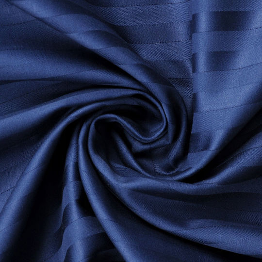 Matex Duvet Cover Set Cotton Queen with 2 Pillowcases 220x200 Blue