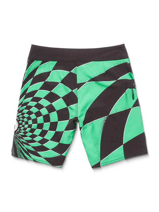 Volcom Mod Spiral Stone Shield Kids Swimwear Swim Shorts Mint Volcom Mod Spiral Stone Shield Kids Swimwear Swim Shorts Mint