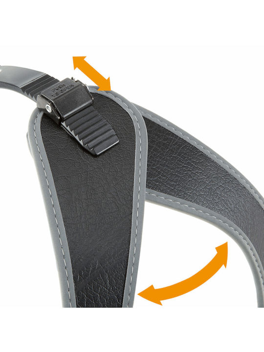 Ham Ferplast Agila 4 A=b 44–52 cm Negru Centură Ergonomică pentru Câini