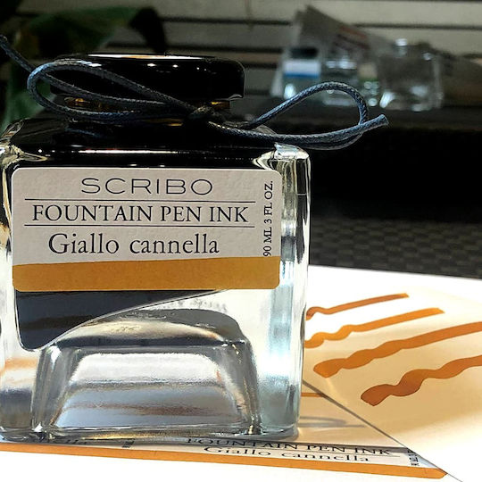 Scribo Ink 90ml Gialo Cannela Μελάνι Πένας