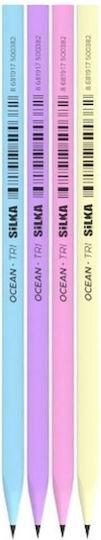 Silka Ocean Tri Pastel Mechanical Pencil 4 Colors