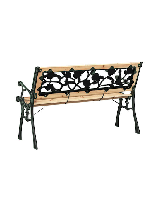 Παγκάκι Εξωτερικού Χώρου Ξύλινο 52.5x115.5x73cm