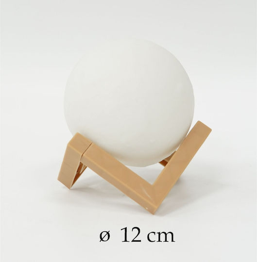 Decorative Lamp Moon Light White