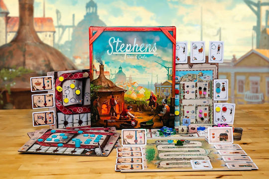 Brettspiel Stephens für 1-4 Spieler 12+ Jahre (EN) Capstone Games