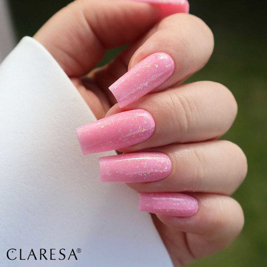 Claresa N Nail Building Gel Soft&easy Builder Glimmer Pink 12g