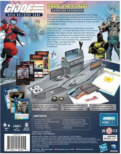 Επέκταση Παιχνιδιού G.I Joe DBG Raise the Flagg (EN) Renegade Game Studios
